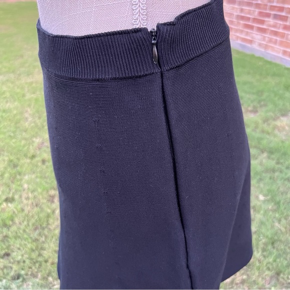 Burberry Dark blue Side Zipper Skirt - Picture 4 of 8